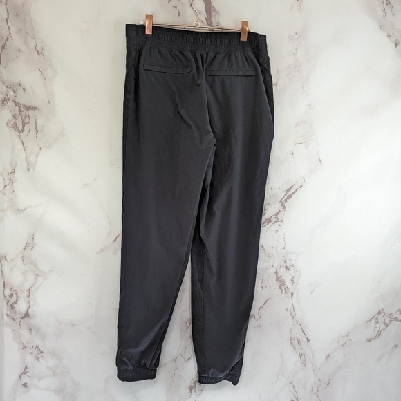 Athleta Jogger Womens 6 Small Black Lined Jersey Brooklyn Ankle Pants - Picture 5 of 13